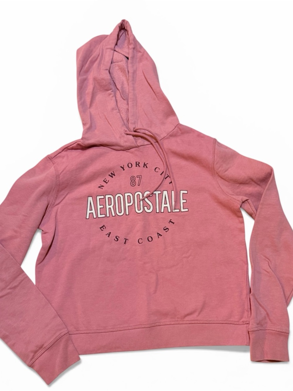 Aeropostale Soft Pink Pullover Hoodie Size S